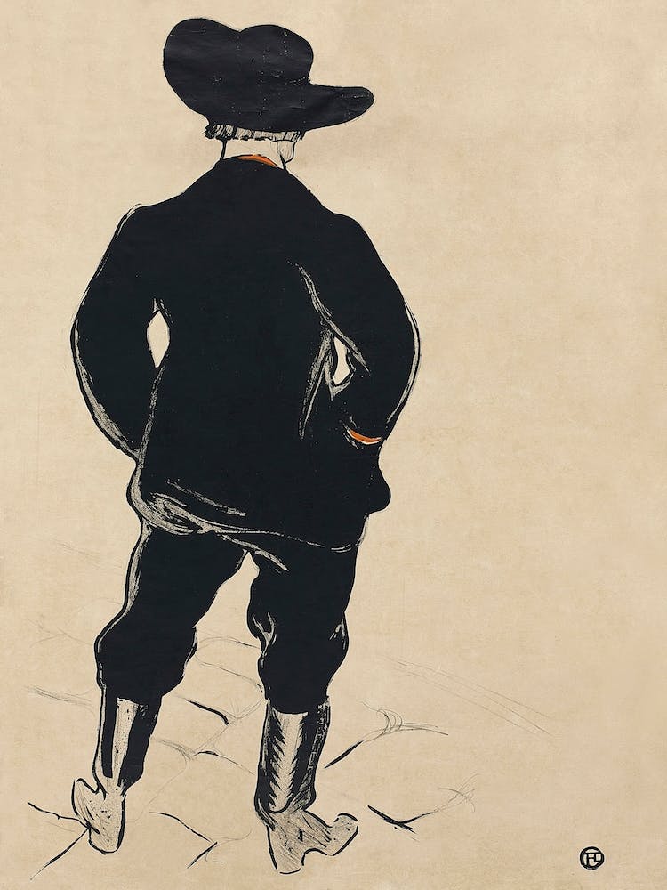 Aristide Bruant (1893), Henri de Toulouse-Lautrec