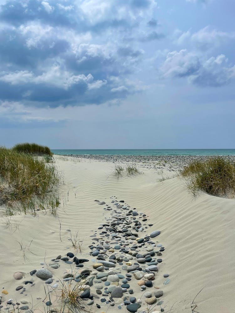 Path Through Sand Dunes