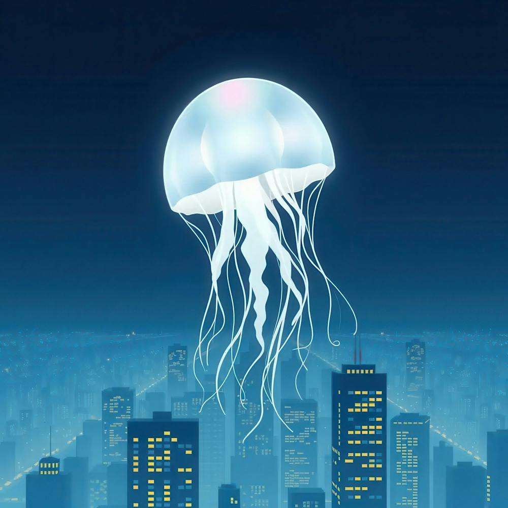 Jellyfish In The City
