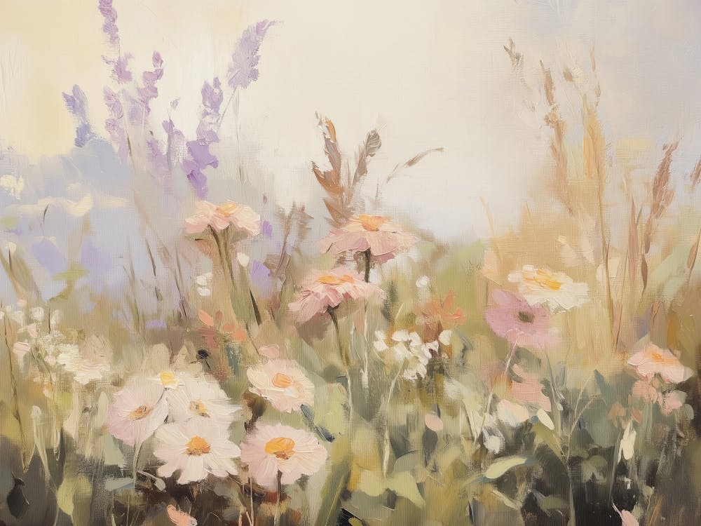 Daisies In The Meadow