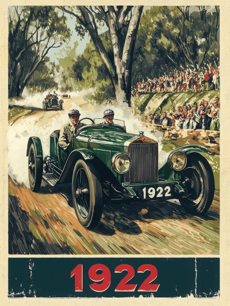 Aihrgdesign A Vintage Sports Poster For A 1922 Automobile Ral 489e7627 D179 43d8 Af02 05701f260ac0 0