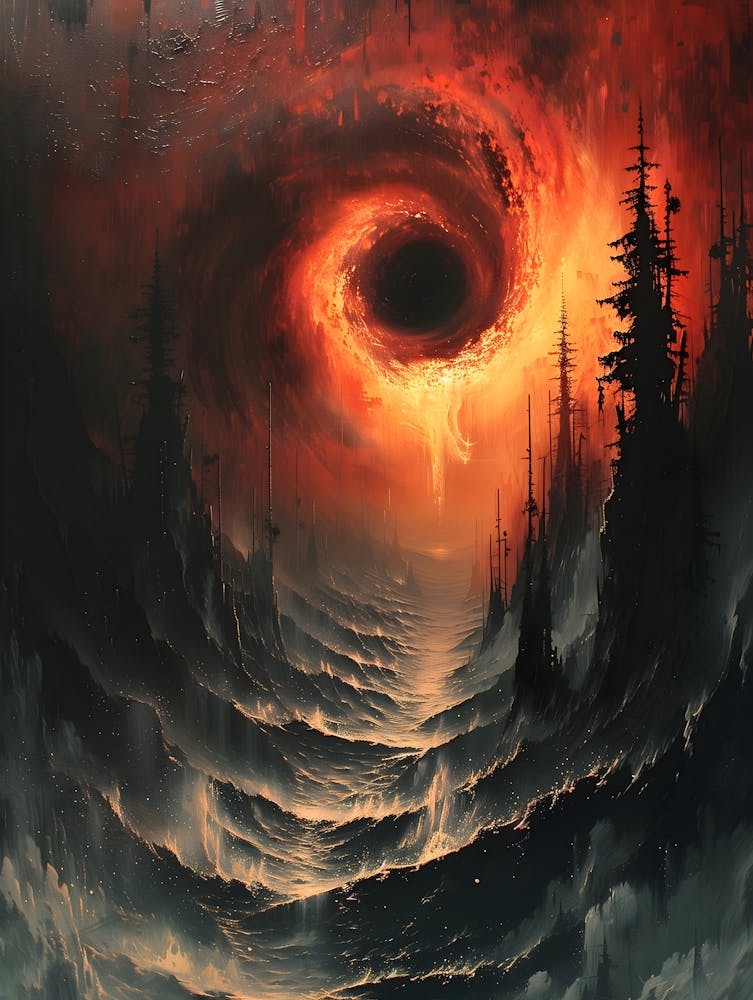 Apocalypse Bichromatic, Surrealism, Impressionism