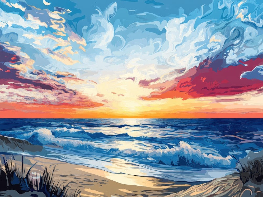 Sunset At The Beach 68