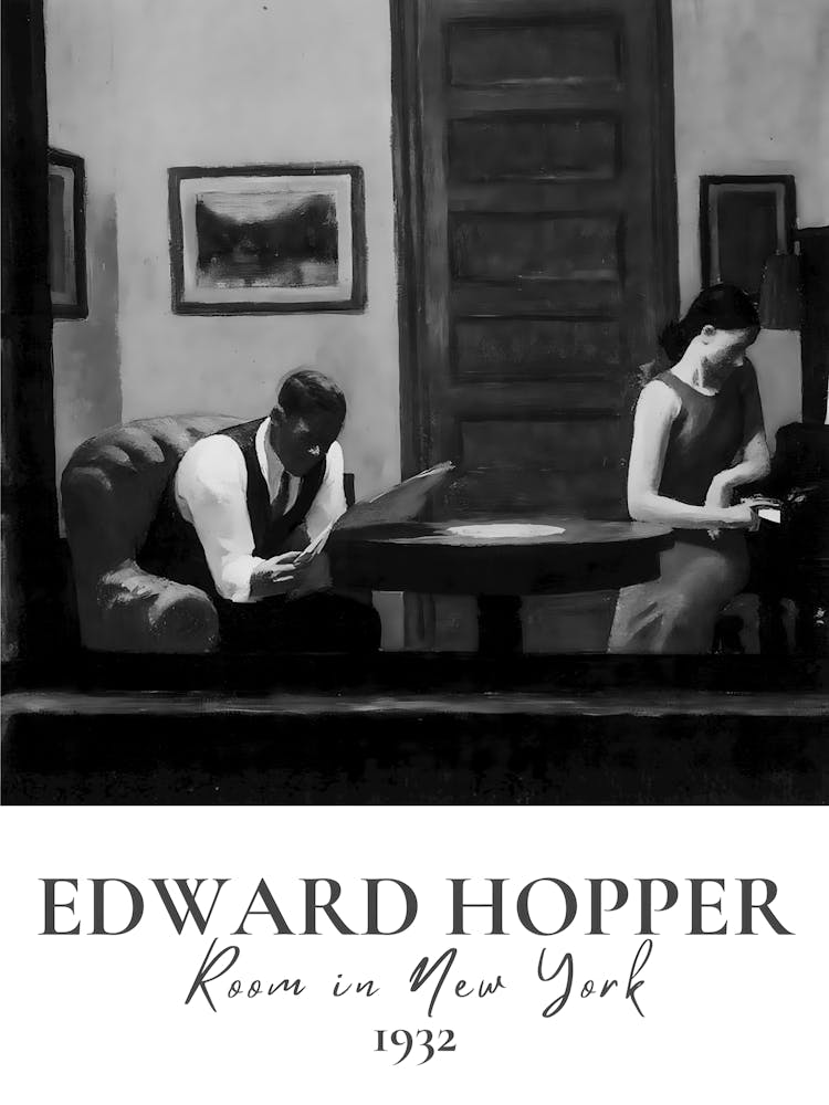 Edward Hopper Room In New York