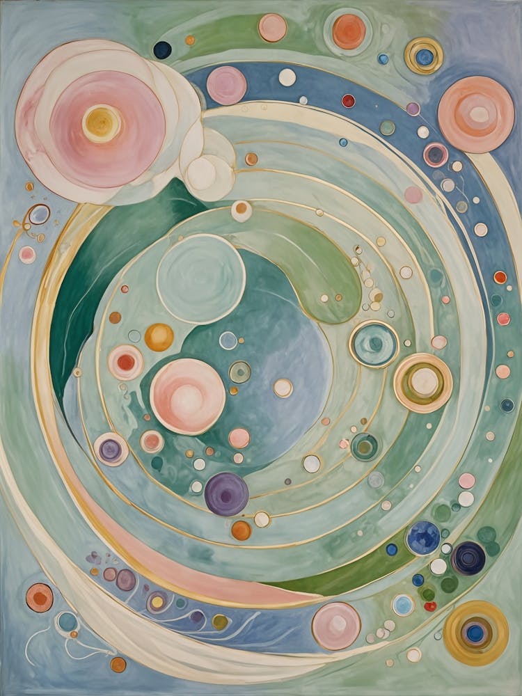 Pastel Bubble Swirls no2