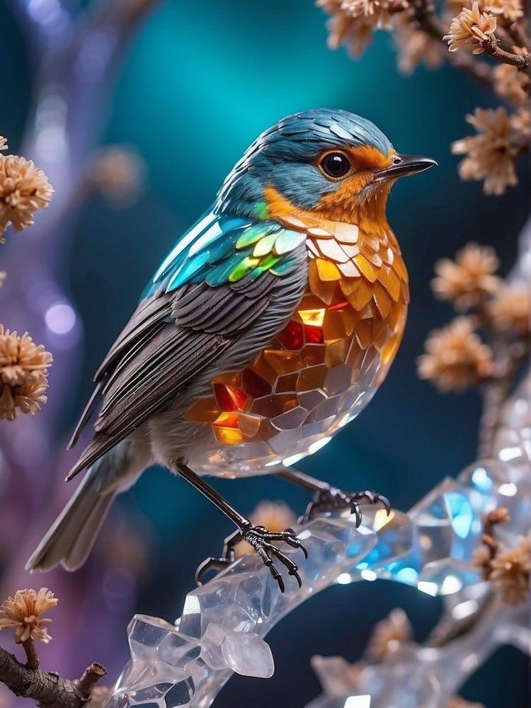 Bird In Glass
