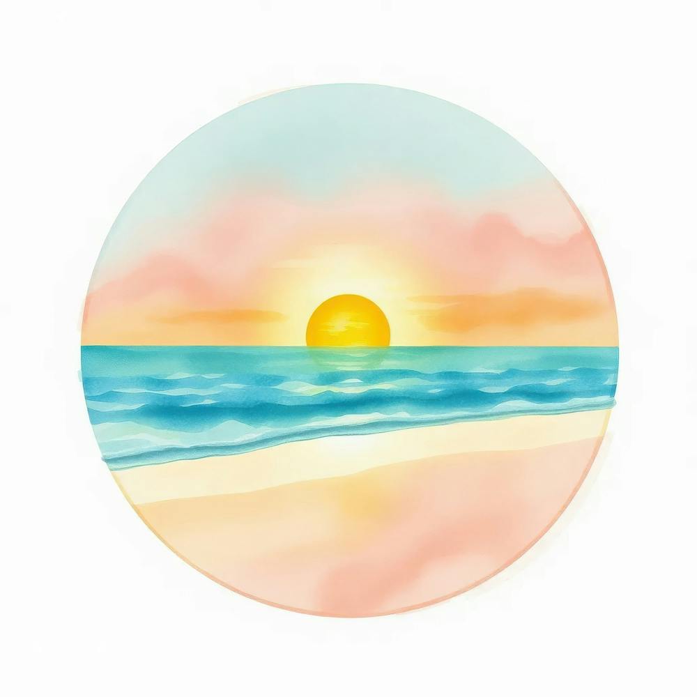 Coucher de soleil sur la plage 27