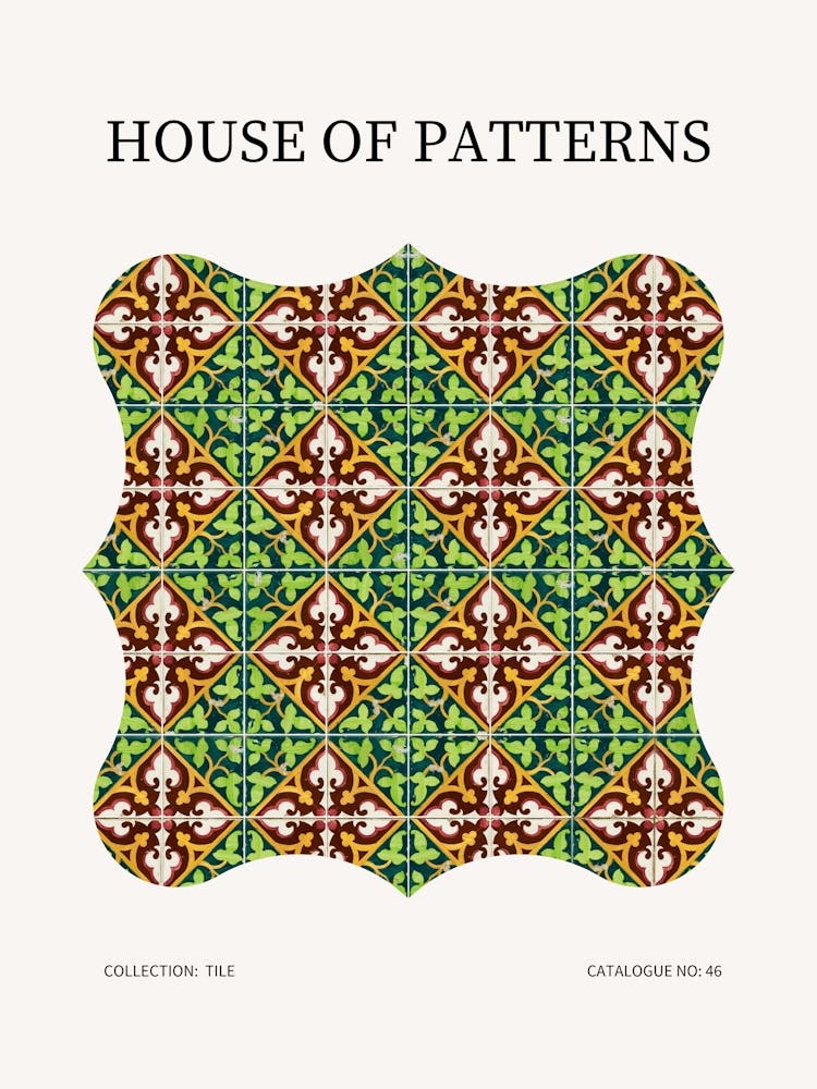 Tile Pattern Poster 47