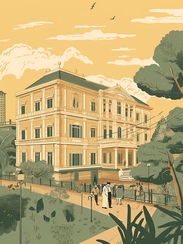 Ho Chi Minh City Vietnam Illustration 1