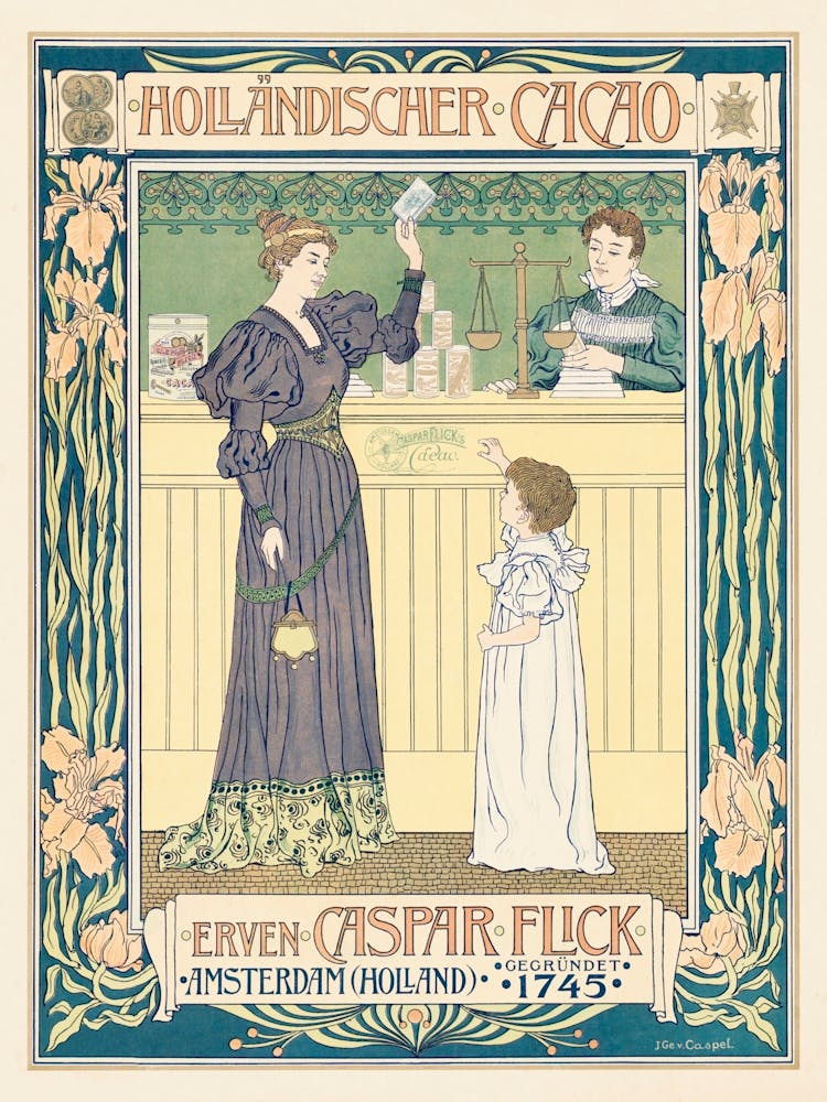 Dutch Cocoa (1897), Johann Georg Van Caspel