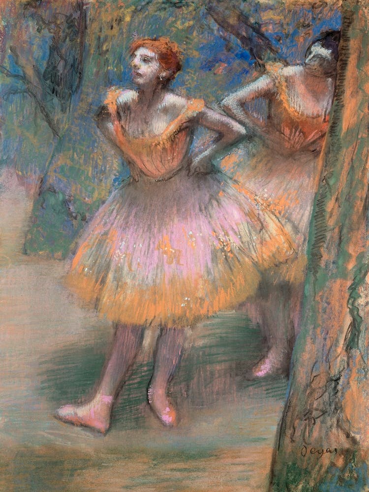 Two Dancers, Edgar Degas
