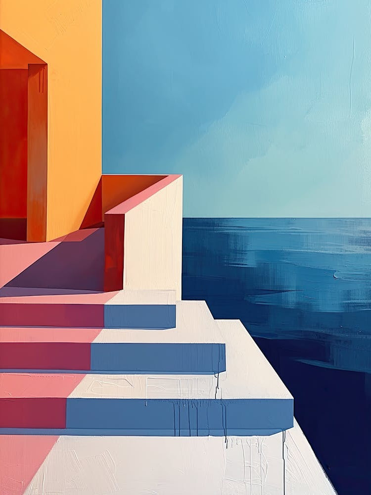 'Stairs To The Sea', Minimalism