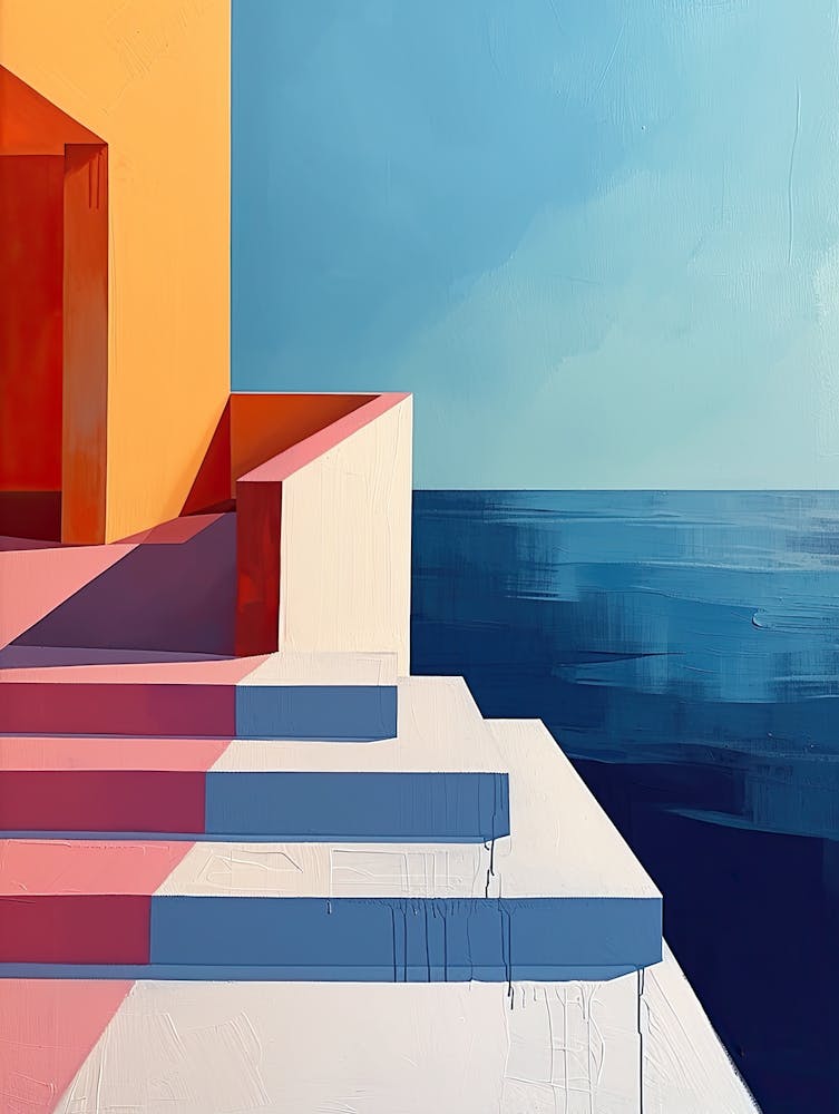 'Stairs To The Sea', Minimalism