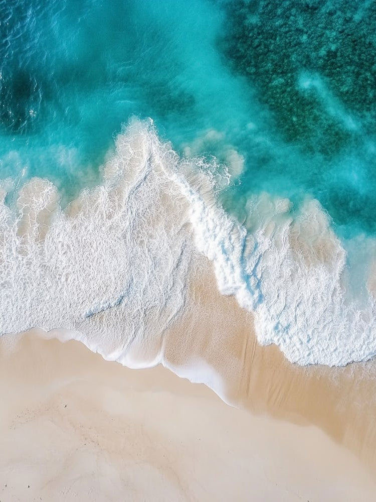 Aerial View Of A Beach 152