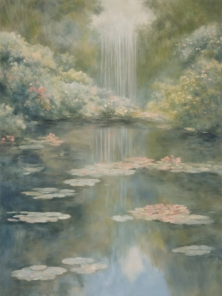 Pond In The Garden