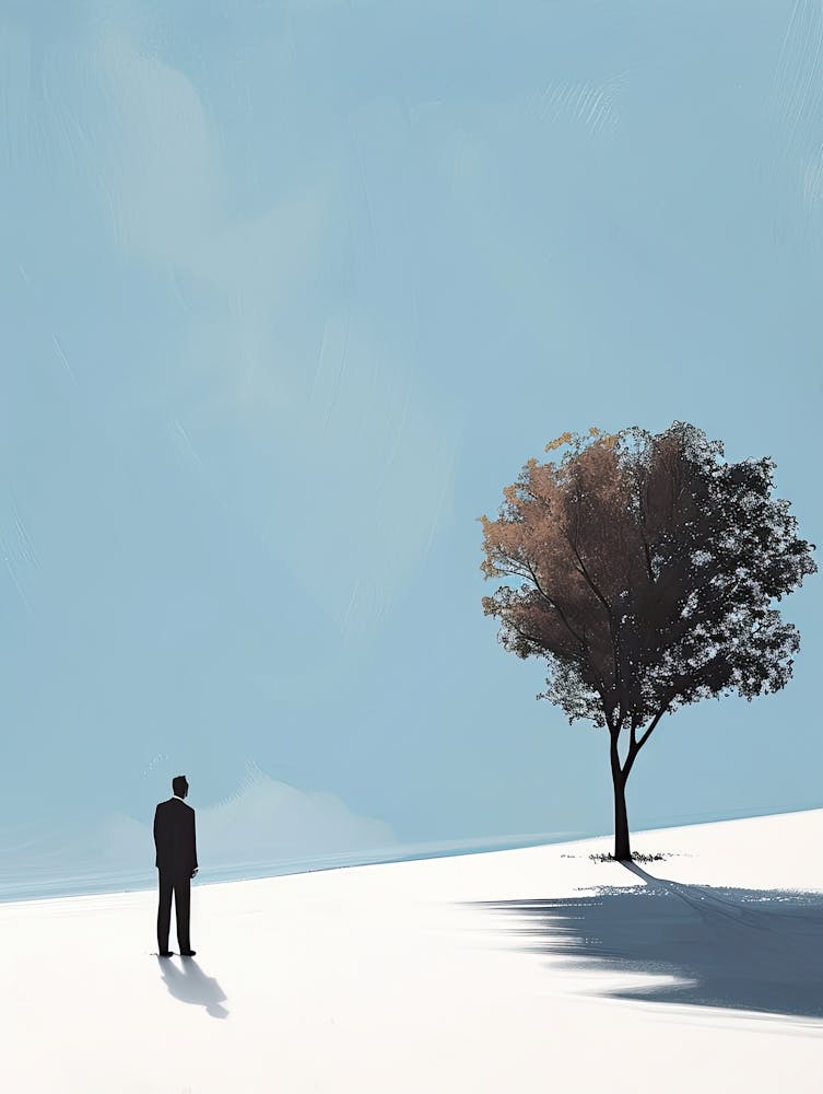 Man In The Snow, Minimalism 1