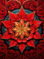 Symmetrical Mandalas Geometric Illustration 4