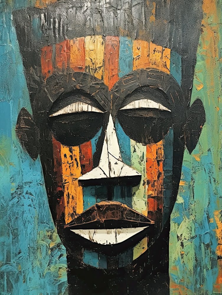 Celestial Symphonies; African Tribal Masks