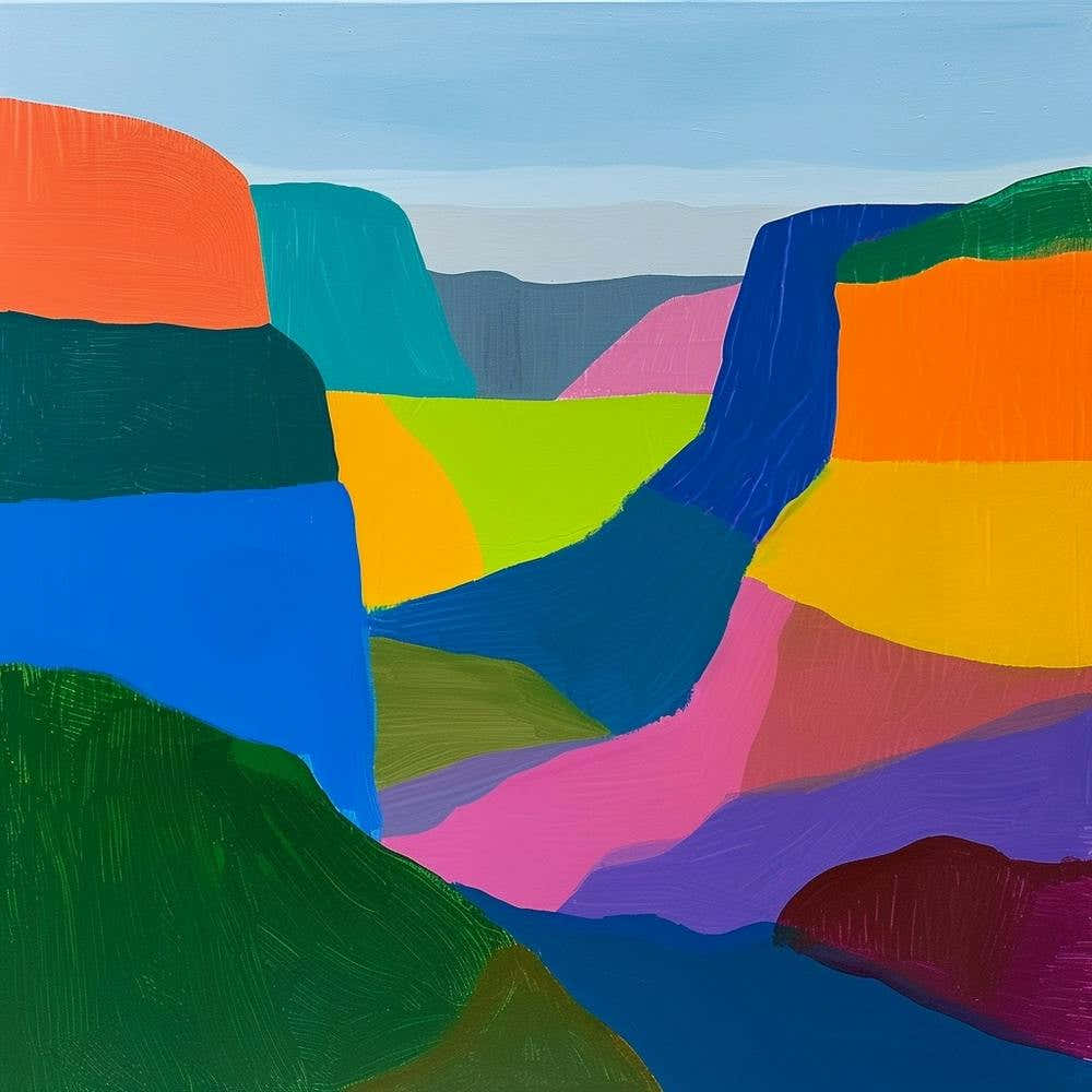 Abstract Travel Collection Luxembourg 1