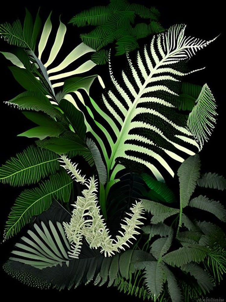 Ebony Spleenwort Vibrant