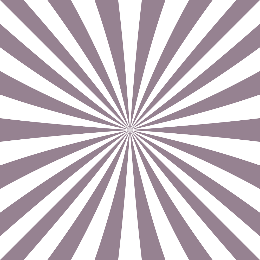 Abstract Purple Sunburst