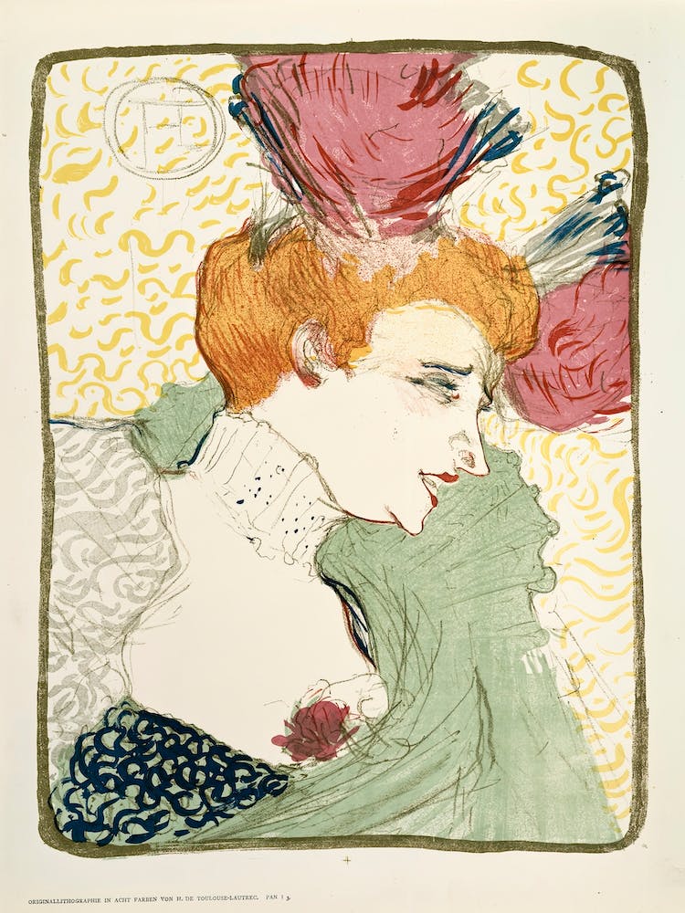 Mademoiselle Lender (1895), Henri de Toulouse-Lautrec