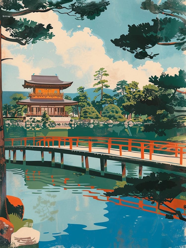 Kenrokuen Garden Kanazawa Japan Mid Century Modern 4