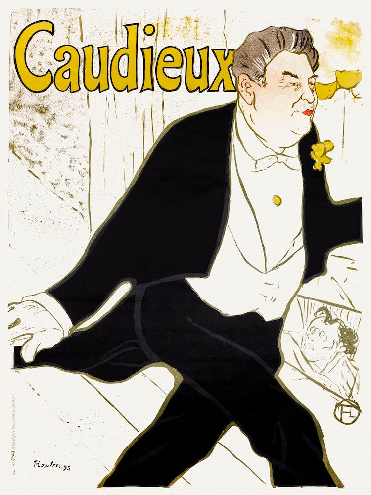 Caudious (1893), Henri de Toulouse-Lautrec