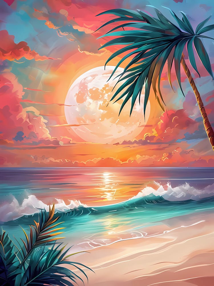 Sunset On The Beach 13