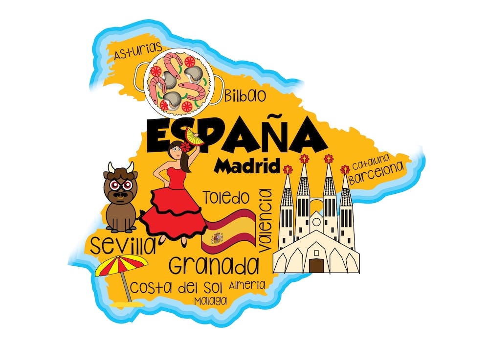 Spain Map