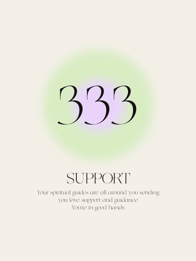 Angel Number 333 Support