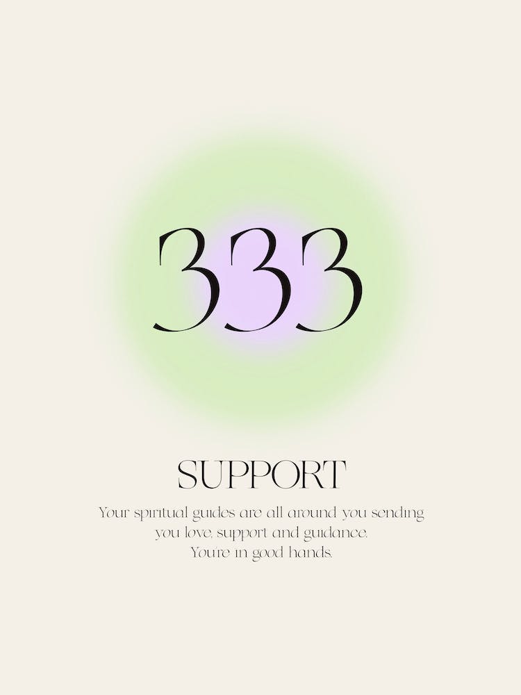 Angel Number 333 Support