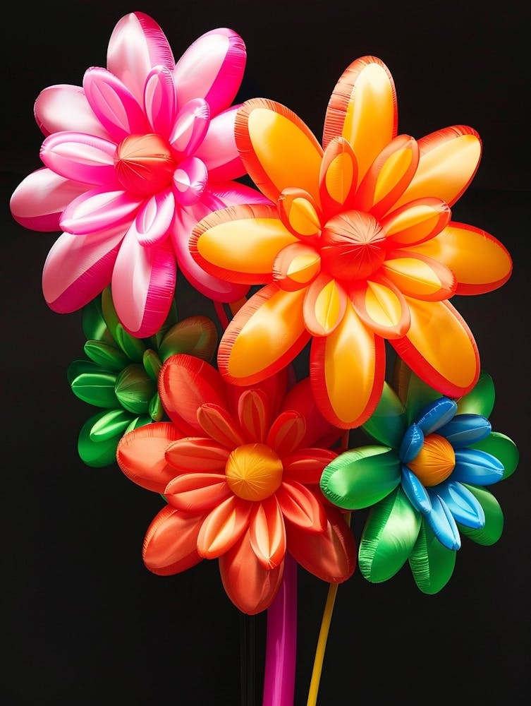 Bright Inflatable Flowers Dahlia 3