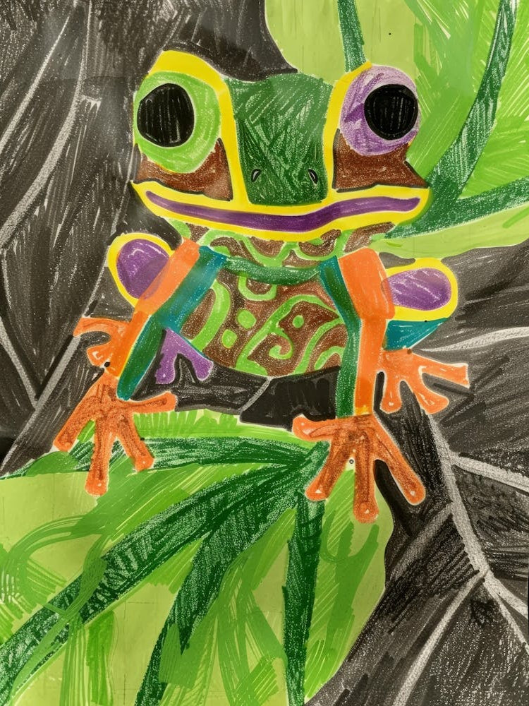 Frog illustration