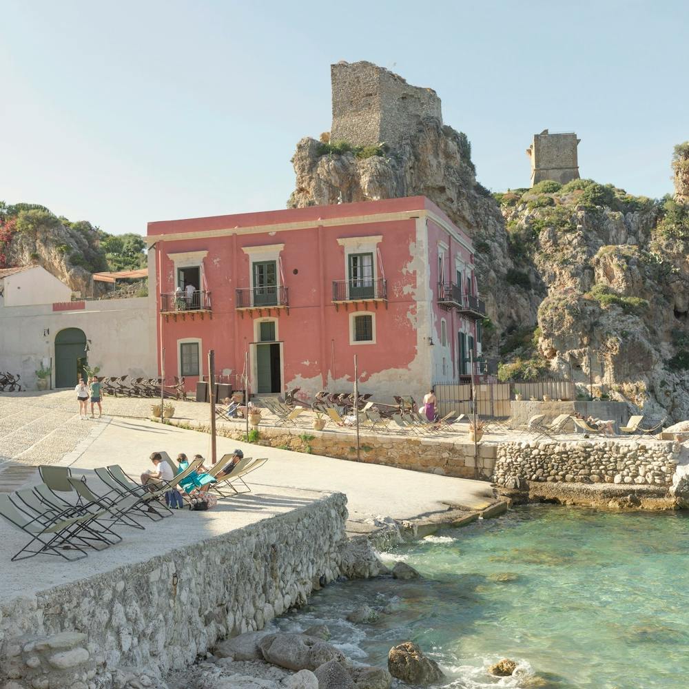 SQUARE Tonnara Di Scopello - Sicilian Bucketlist - Summer Getaway - Holiday in Italy Wanderlust Travel Photography