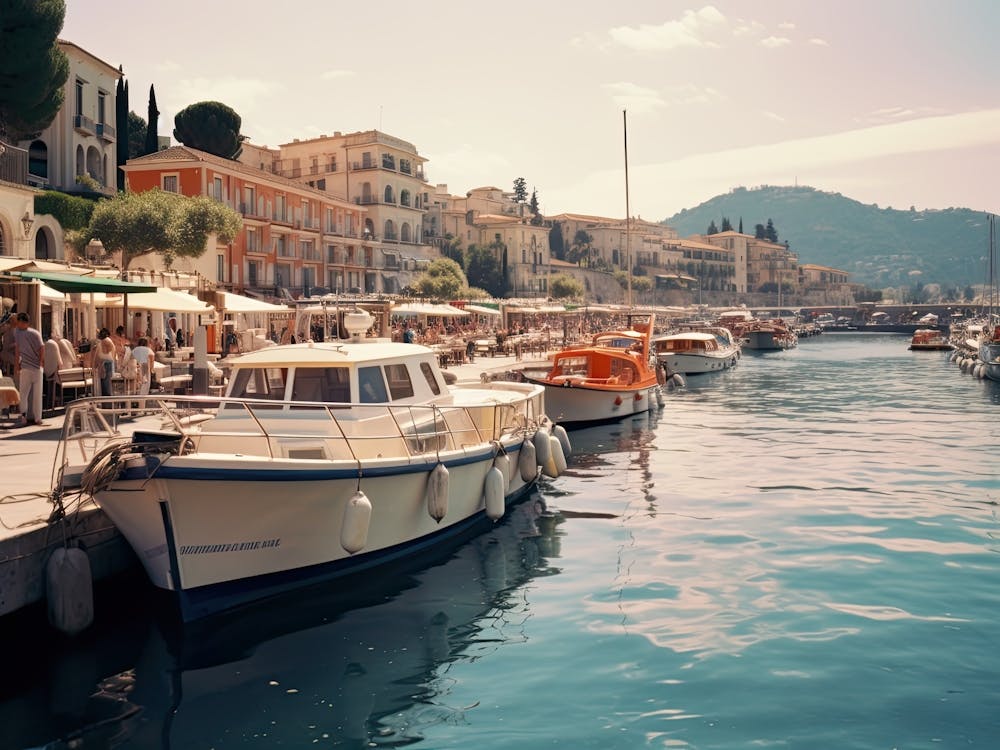 Taormina, Italy, Summer Vintage Photography