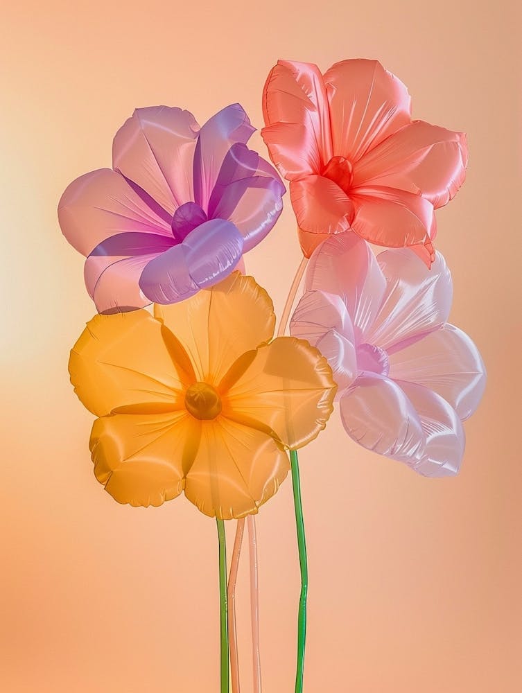 Verträumte Aufblasbare Blumen Impatiens 1