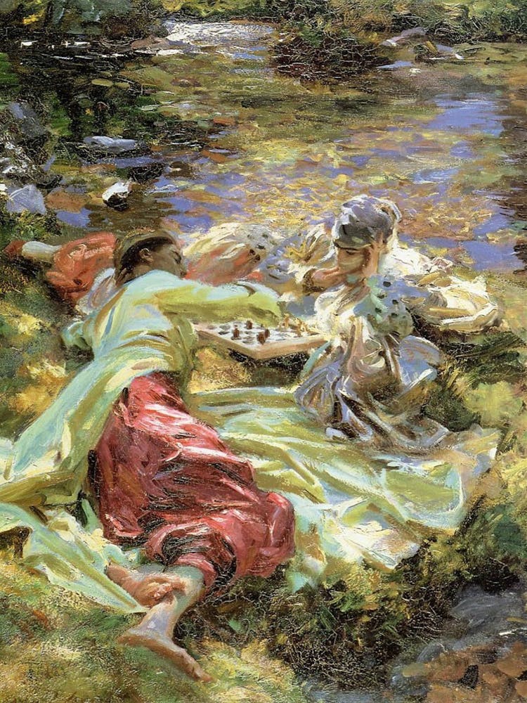The Chess Game, John Singer Sargent