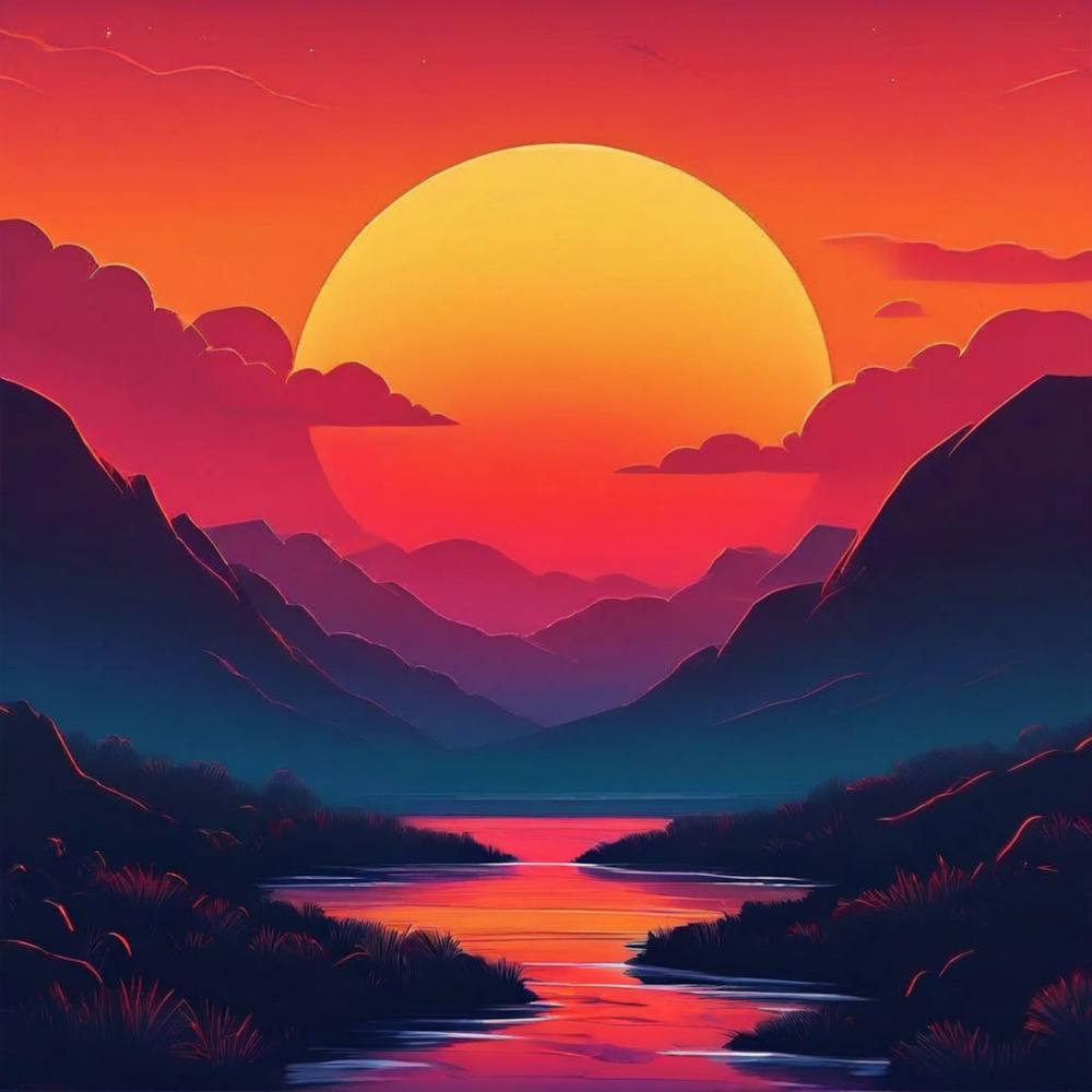 Sunset Landscape 1