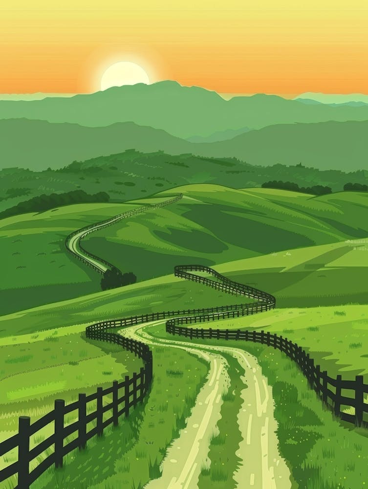 Road In The Countryside 1