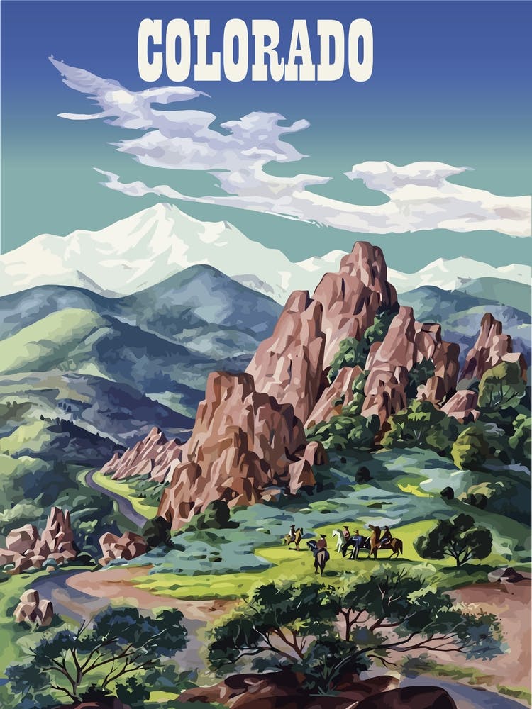 Colorado Mountain, USA