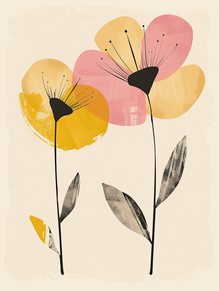 Two Flowers 1