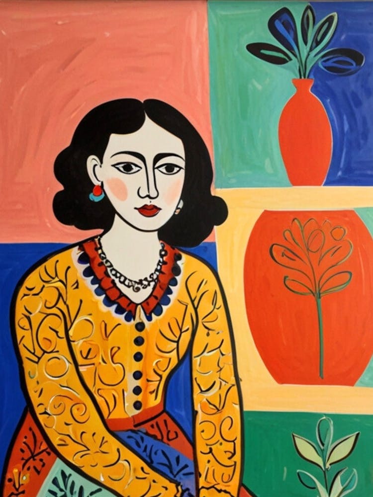 Woman In A Dress 9
