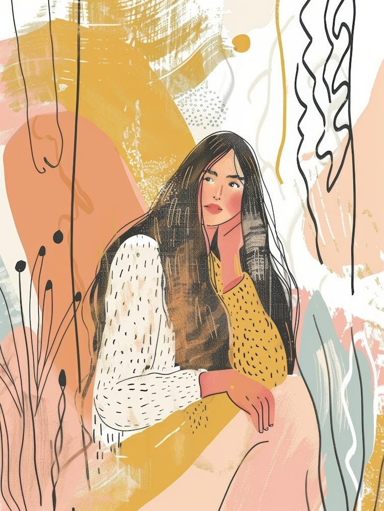 Girl With Long Hair 8