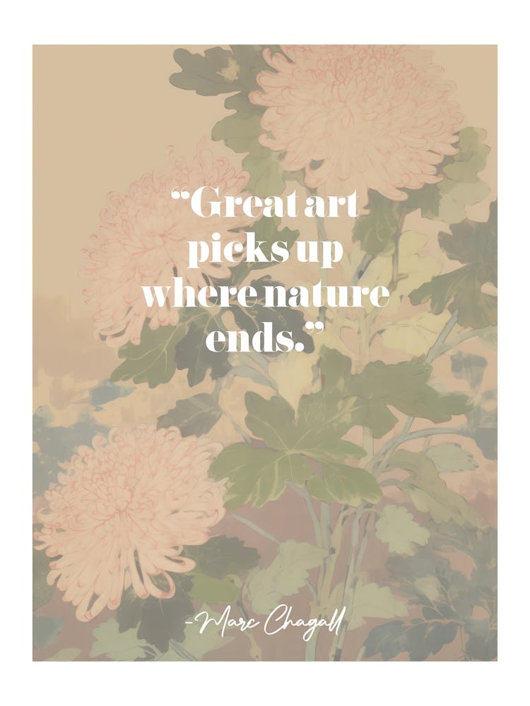 Artist Quote Marc Chagall