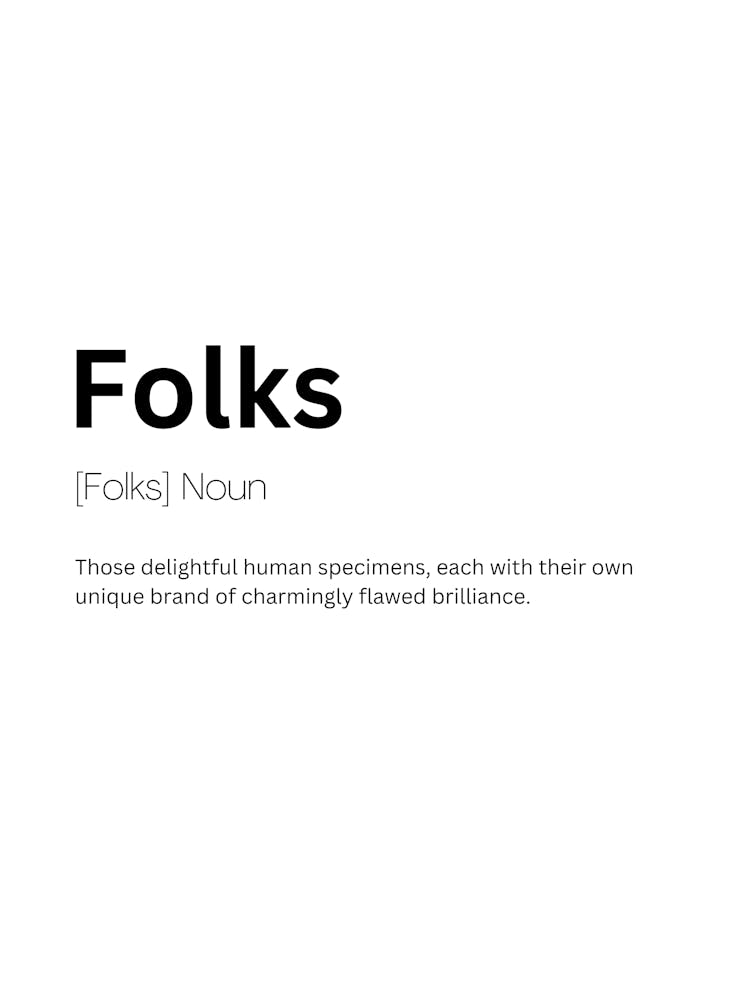 Folks Definition Meaning 1
