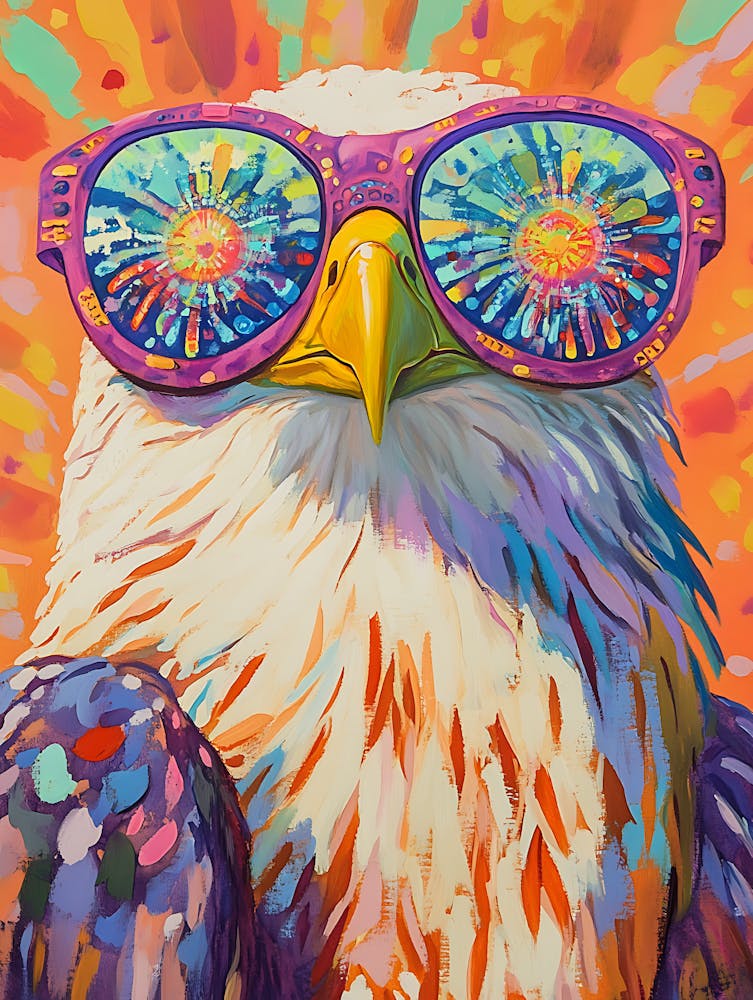 Eagle With Sunglasses 23
