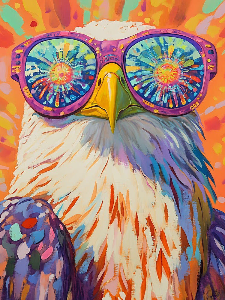 Eagle With Sunglasses 23