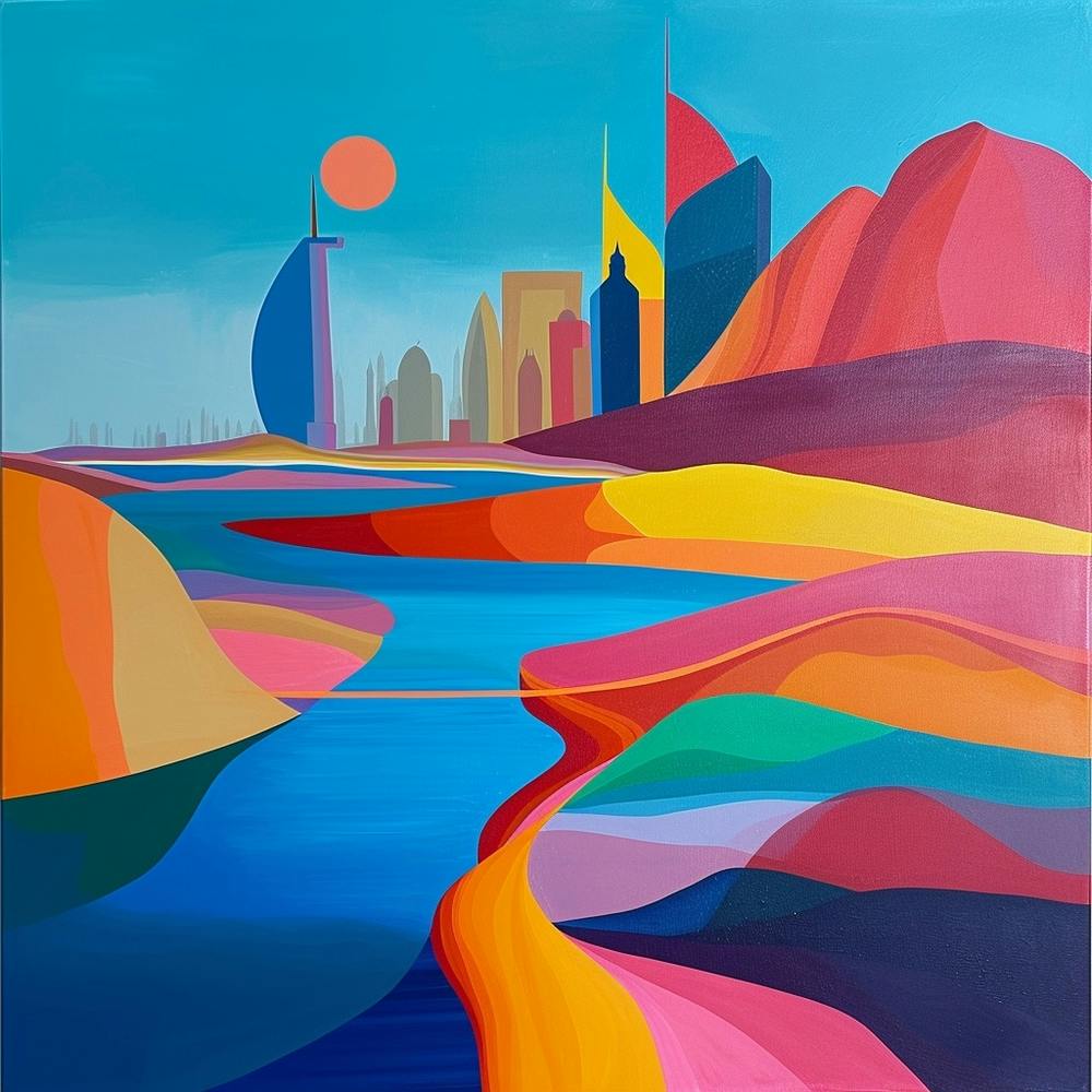 Abstract Travel Collection Dubai Uae 2