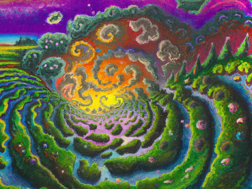 Psychedelic Maze